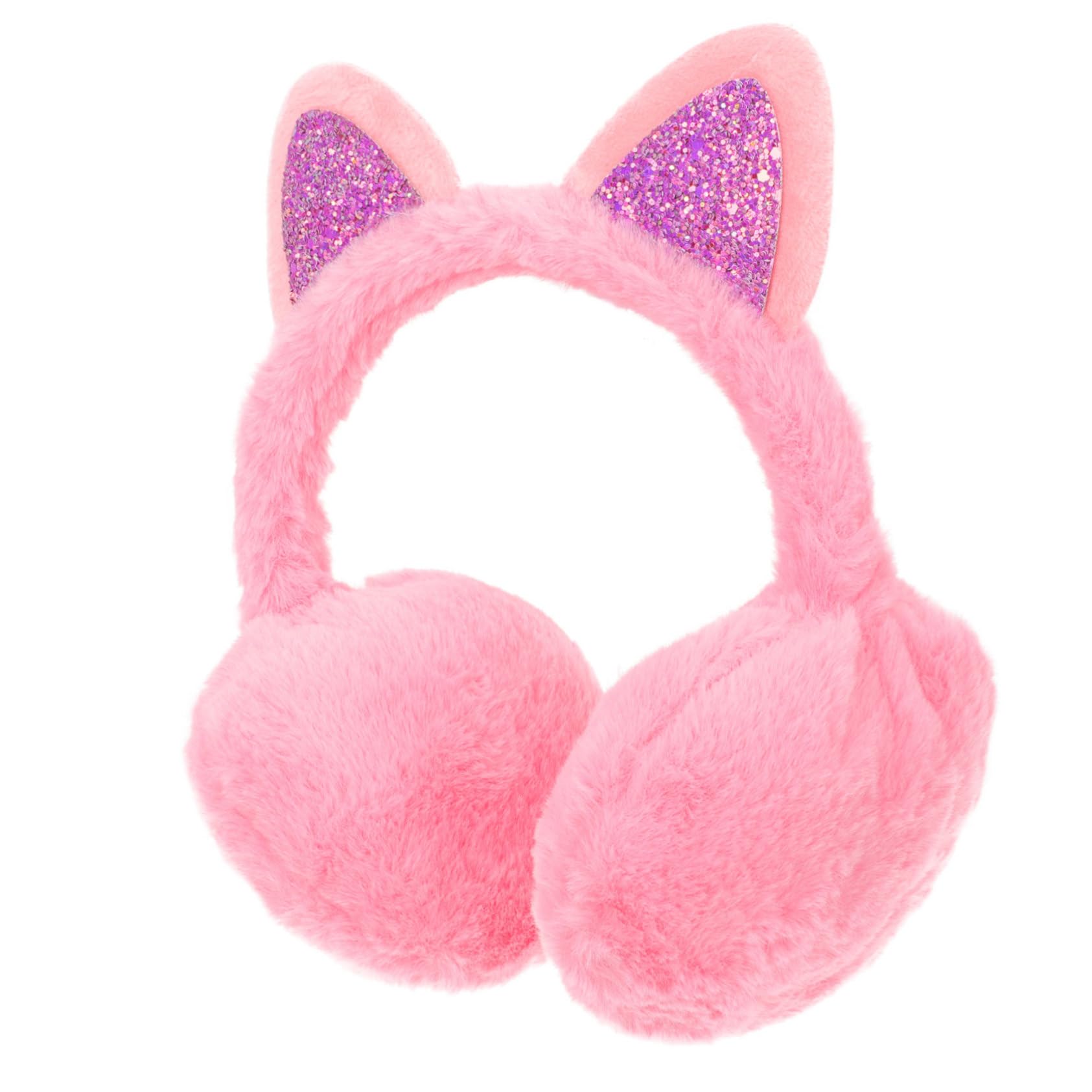 Ipetboom Adorable Cat Earmuffs Winter Ear Warmers Men Women Cycling Ear Cover Windproof Outdoor Protector