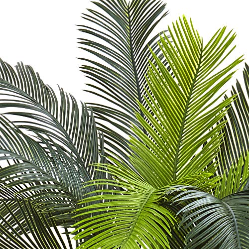 Nearly Natural 6817 Cycas Indoor/Outdoor Uv Resistant Tree, 3',Green #TOP1