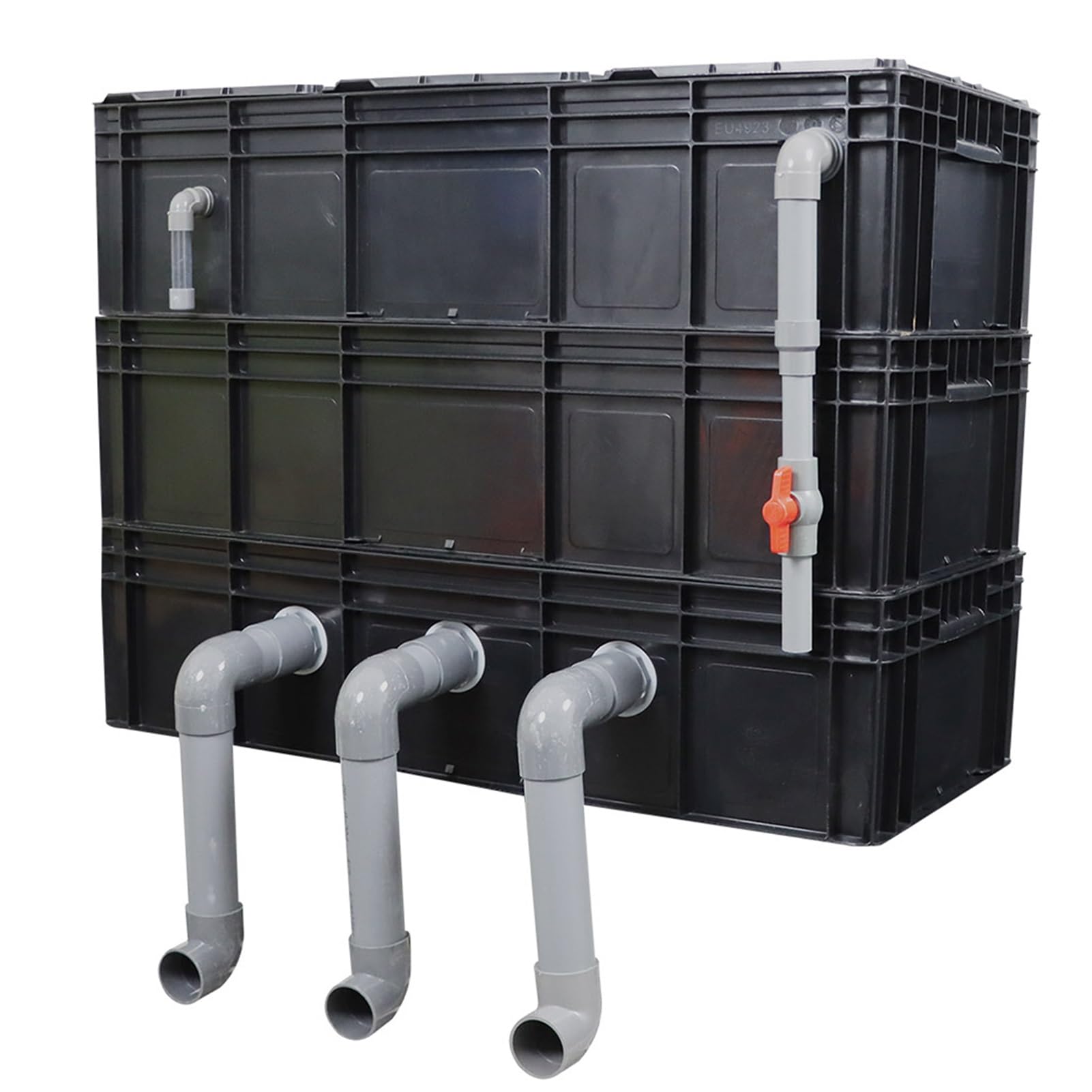 Filtros De Acuario, Caja De Filtro De Acuario, Kit De Filtro Grande Para Pecera, Estanque, Acuario, Caja De Filtro De Ciclo De Acuario Externo, Filtro De Tanque De Peces(Size:35.43x15.75x25.98in/90x40