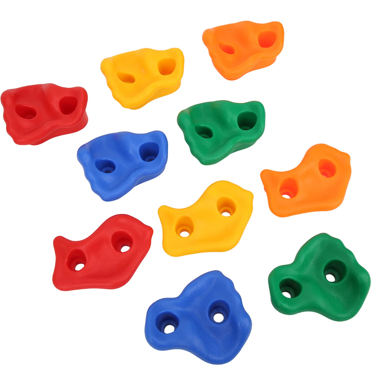 Rock Has Texture Colorful Rocks Children Climbing Holds, Rock Climbing Holds, for Children Kids Climbing Wall Accessory