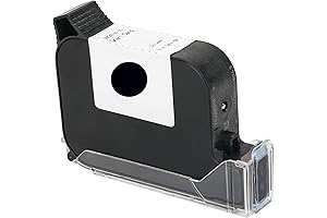 Welczek TIJ127 Handheld Inkjet Printer Cartridge Replacement (42mL, Black) - Durable Waterproof...