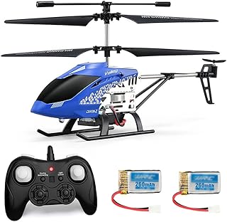 Remote Control Helicopter, Aircraft with Altitude Hold, One Key Take Off/Landing, 3 Channel, LED Light for Indoor to Fly for Kids and Beginners