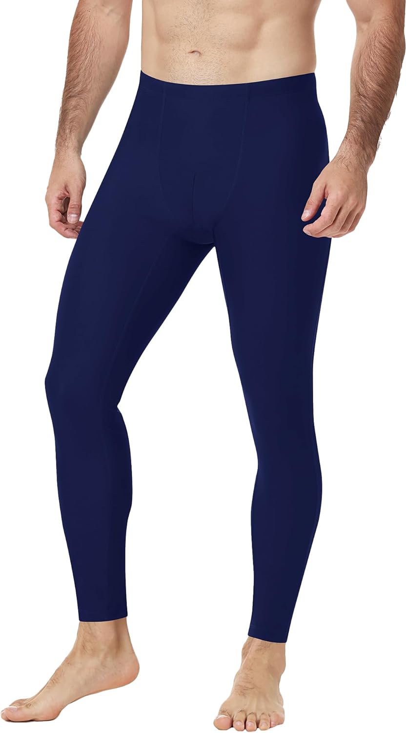 Runhit Men's Swim Pants Sun Protection Swimming Surfing Leggings Quick Dry UPF 50+ Surf Tights for Water Beach Diving