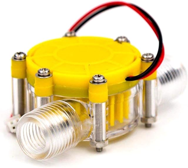 Portable DC Water Turbine Generator, 5V 12V 80V High Power Mini Turbine Pump Tap Micro Hydro Generator Water Flow, Mini Power Generator Hydroelectric Generator(size:0-80V)