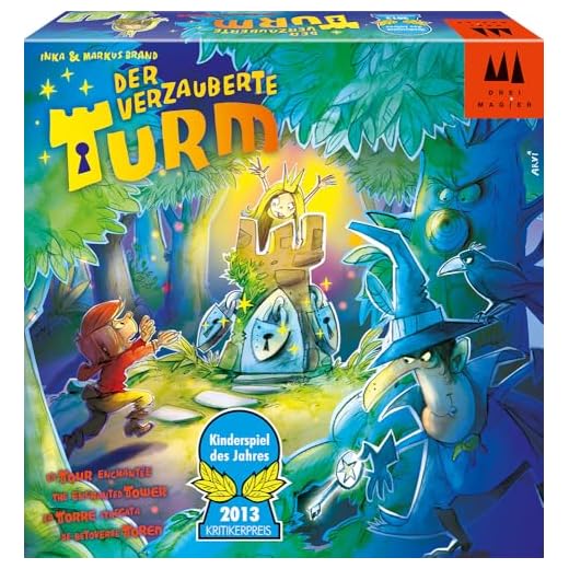 Kosmos 691868 Die Crew - Reist gemeinsam zum 9. Planten, Kennerspiel des Jahres 2020, kooperatives Kartenspiel für 3 bis 5 Spieler, mit Variante für ... Gesellschaftsspiel: 2 - 5 Spieler 6 Schmidt Spiele Drei Magier Spiele 40867 - Der verzauberte Turm, Kinderspiel des Jahres 2013