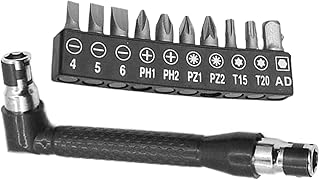 Mini Ratchet Set, Wrench Screwdriver, Multi-Purpose Installation Tool, Compact Kit with Interchangeable Bits and Protective Case, Tool for Electrician Repair Motorcycle Bike Car Computer Plumbing