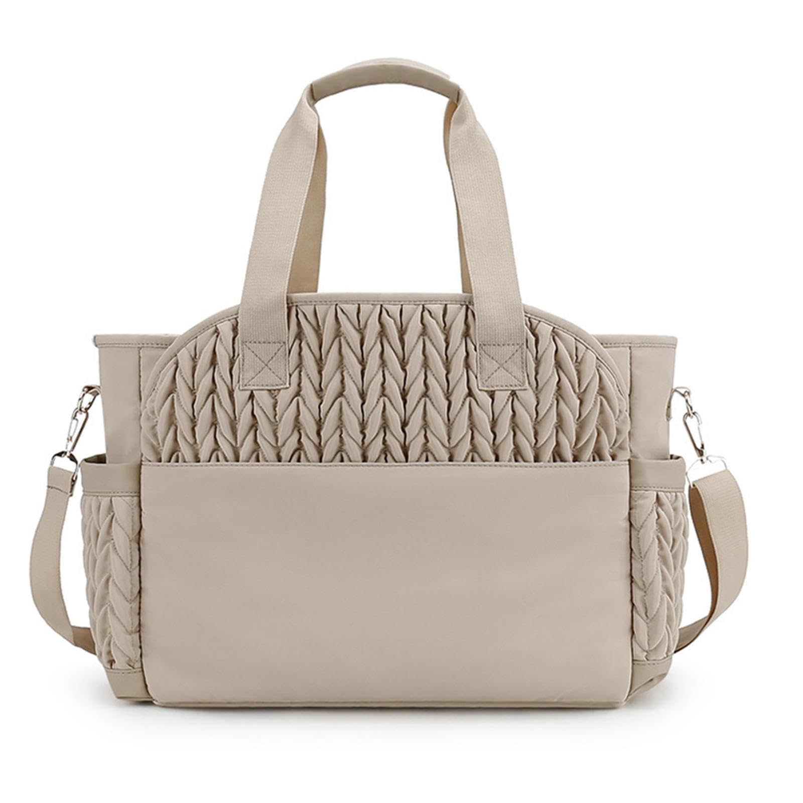 velura Club Bollywood®Diaper Bag Tote Versatile Portable Baby Changing Bag for Trip Outdoor Picnic Khaki|Baby|Diapering|Diaper Bags-picture-39