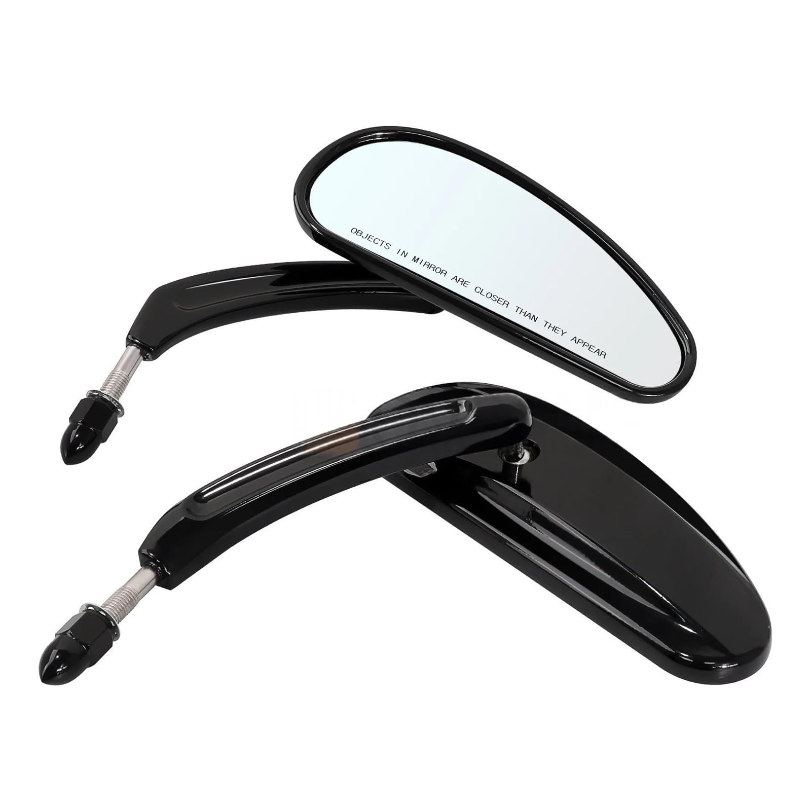 Rétroviseurs De Guidon De Moto 5/16 Pouces pour Har&Ley Dyna Touring Road King Softail Electra Street Glide Sportster Iron 883 Rétroviseurs Moto