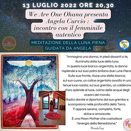 # WebRadio Angela Curcio Incontro con il Femminile Autentico con meditazione Guidata