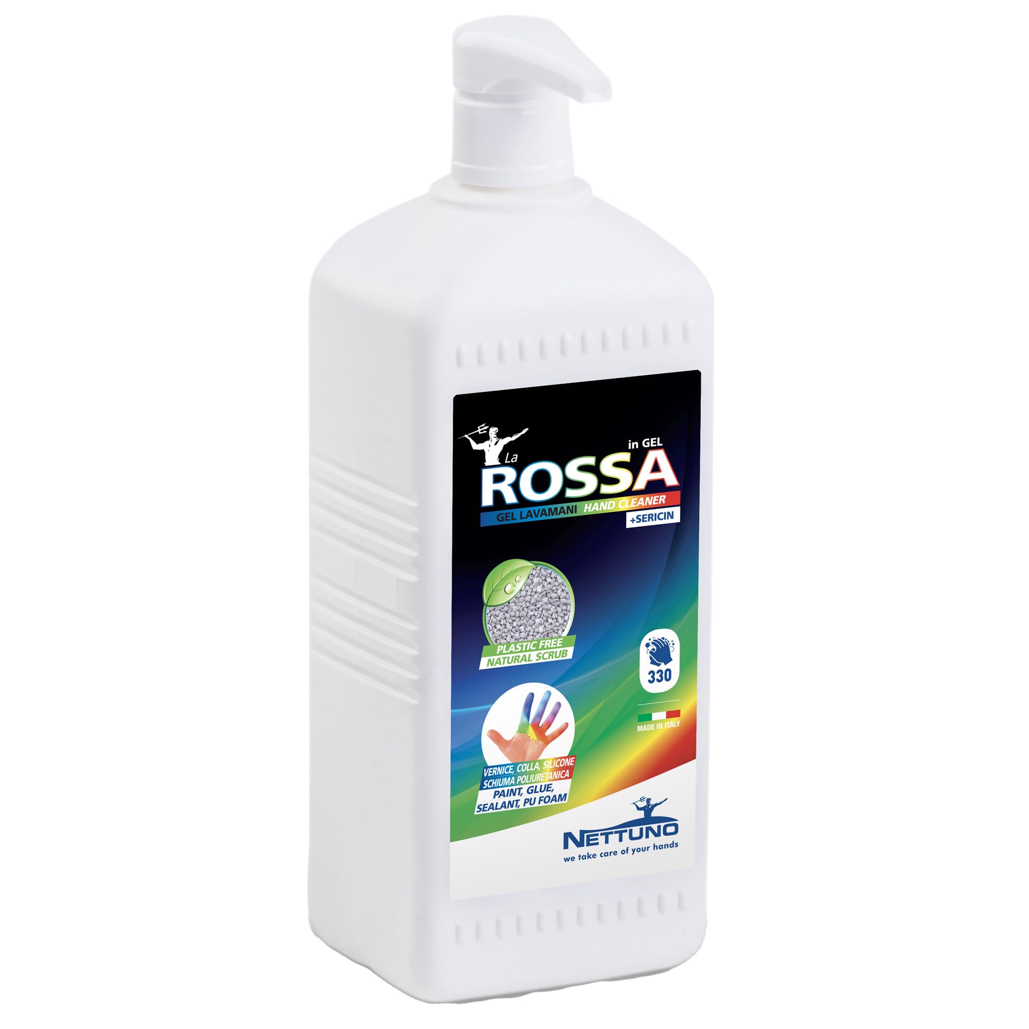 678 – Gel Lave-mains miroesf DOSIF la rossa in gel 1L Nettuno 1 lt