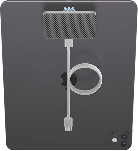 Magnetic Wireless Charger for iPad Pro 11 (1st/2nd/3rd/4th) & iPad Air 11 (M2/M3) & iPad Air 10.9 (4th/5th), 18W Fast Charging Smart Connector Alloy