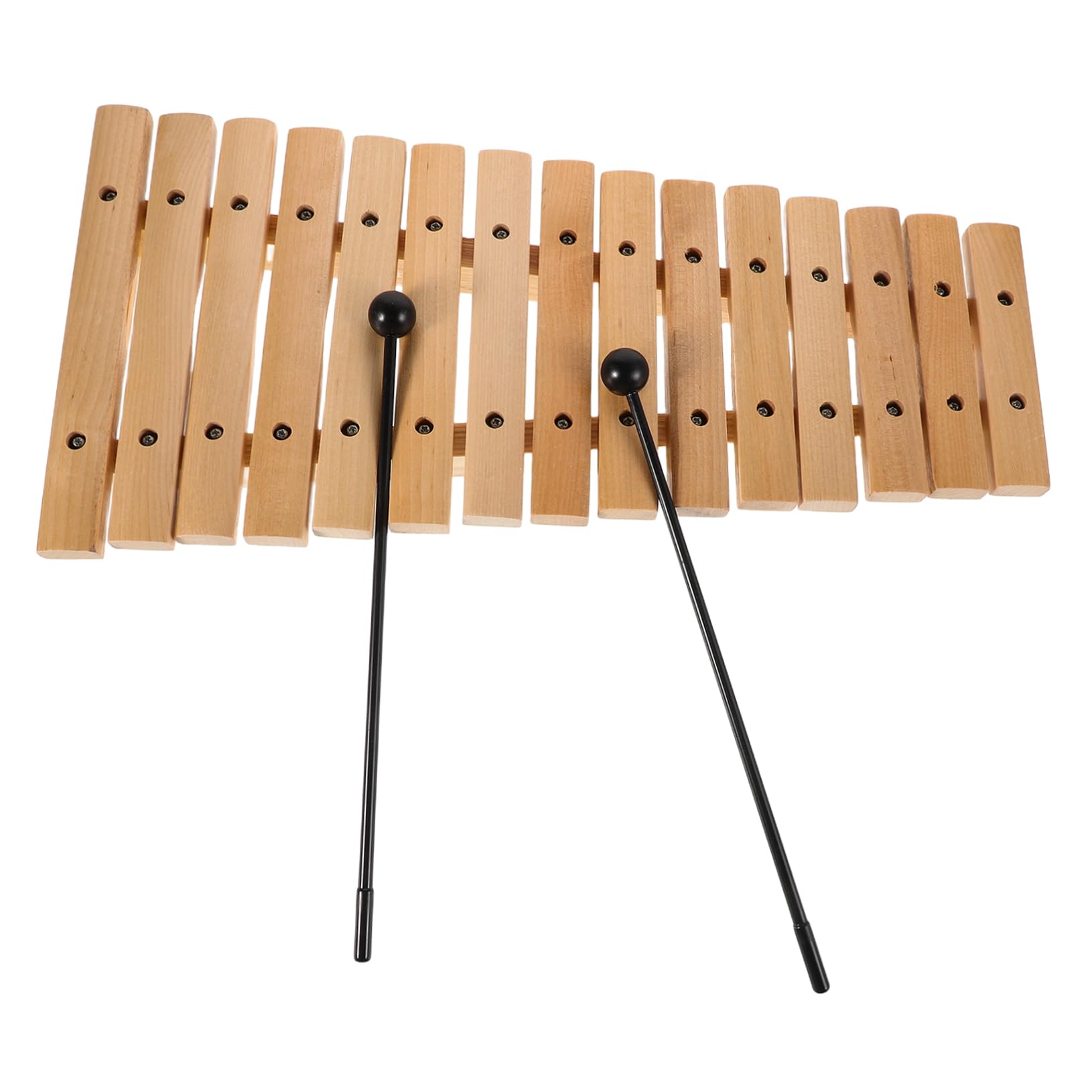 Xilofono 15 Note in Legno con Mallet per Ragazzo Ragazza e Toddler | Educazione Musicale Sensoriale Montessori, Uso a Kindergarten e Home Education, Design Attraente