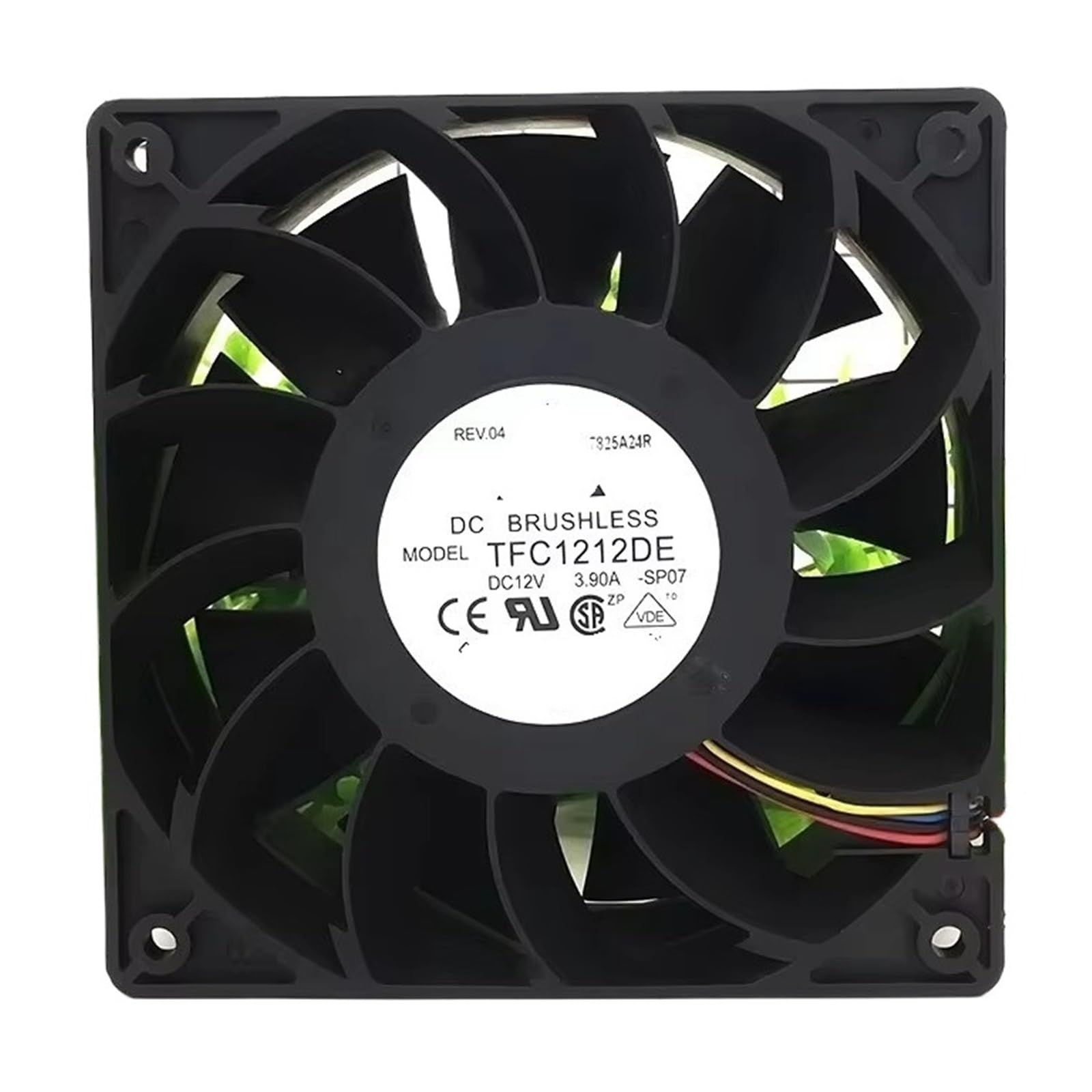 LZIKKGKI TFC1212DE 12CM 12038 12V 3.9A 252CFM Cooling Fan(4wire B3)