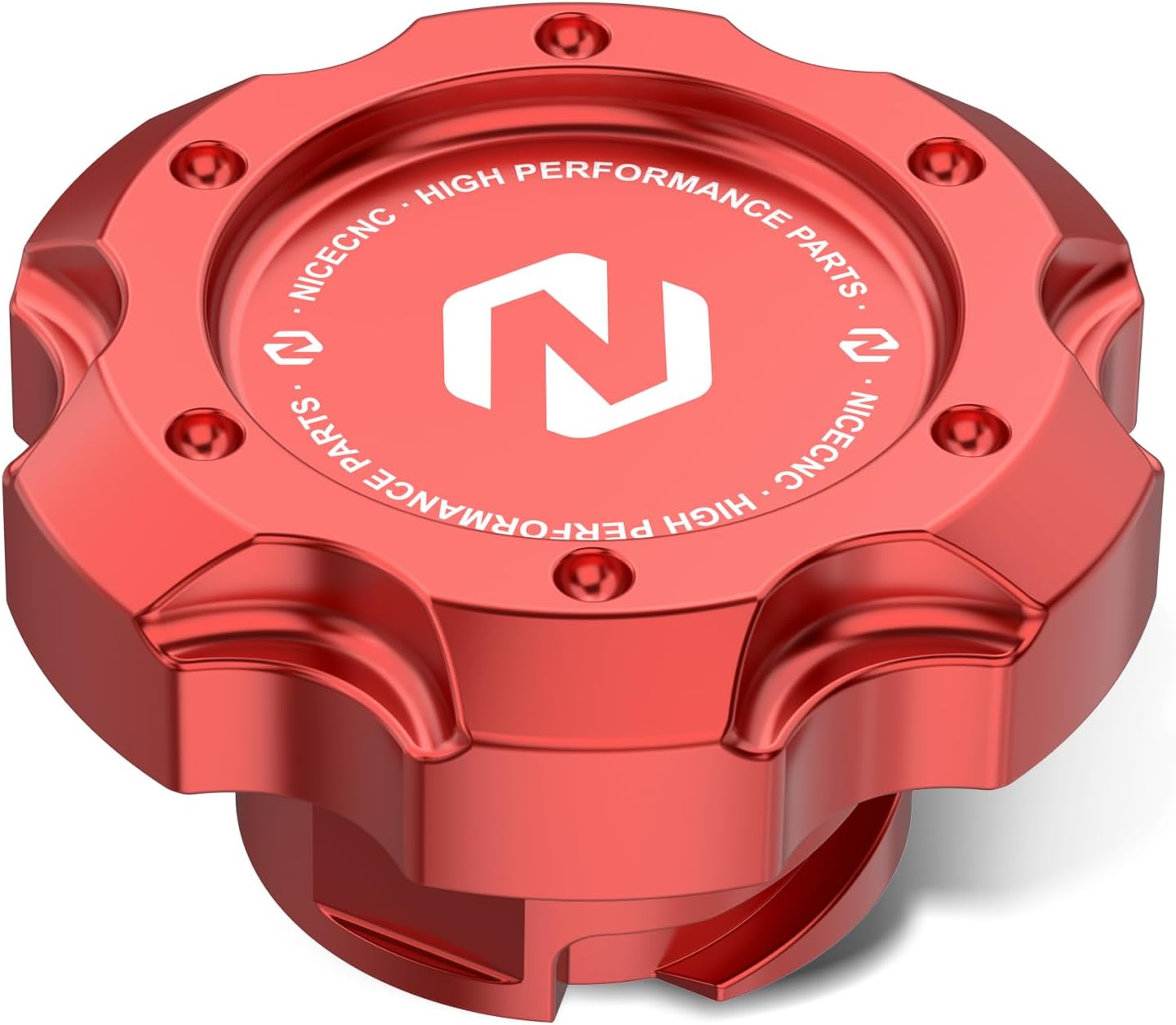 NICECNC Red Enigne Cover Oil Filler Cap Compatible with Polaris RZR XP Turbo General 1000 2016-2021 Sportsman Trail RS1 Ranger XP 1000 Replacement for 1205012