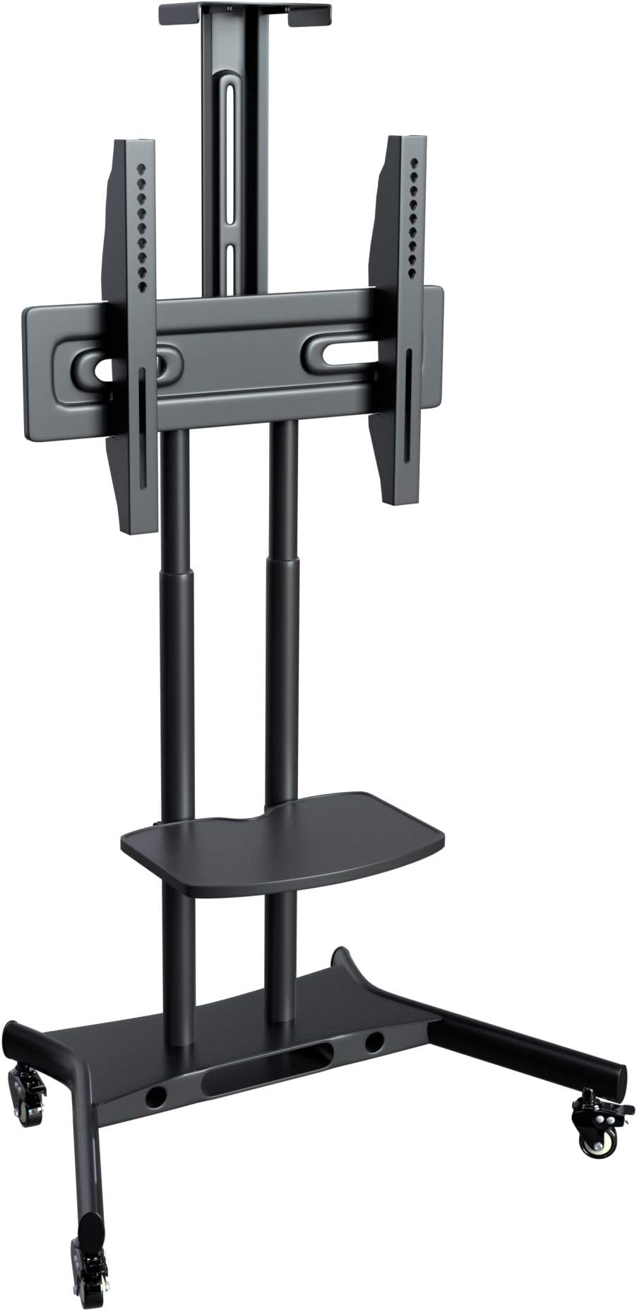 Rife Mobile TV Trolley Stand with Mount for LED LCD Plasma Flat Panel Screens and Displays 32'' to 65 inch (Heavy Duty TV Trolley for 32-65 INCHES TV)