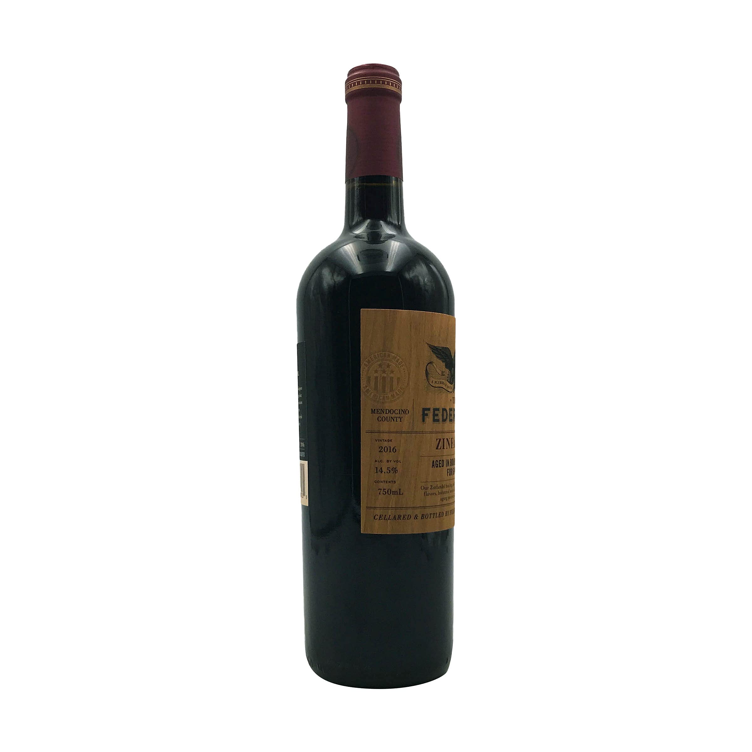 Amazon.co.jp: The Federalist Bourbon Barrel-Aged Zinfandel