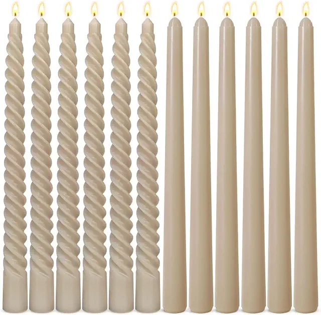 Taper candles set