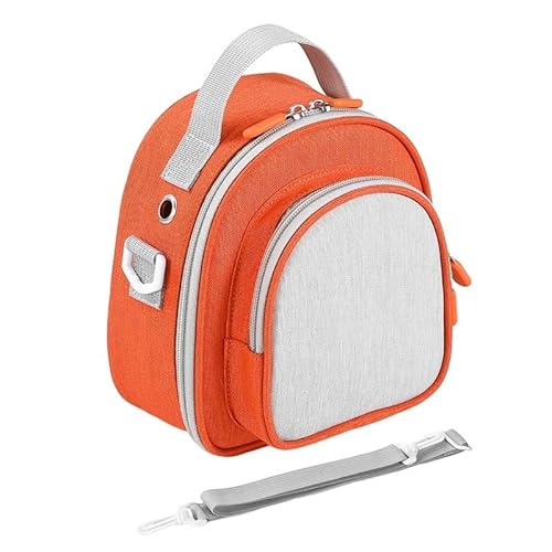 AD-BCrbgen Étui de Transport for Yoto Mini (édition 2024) Sac de Rangement de Voyage avec bandoulière(Orange)