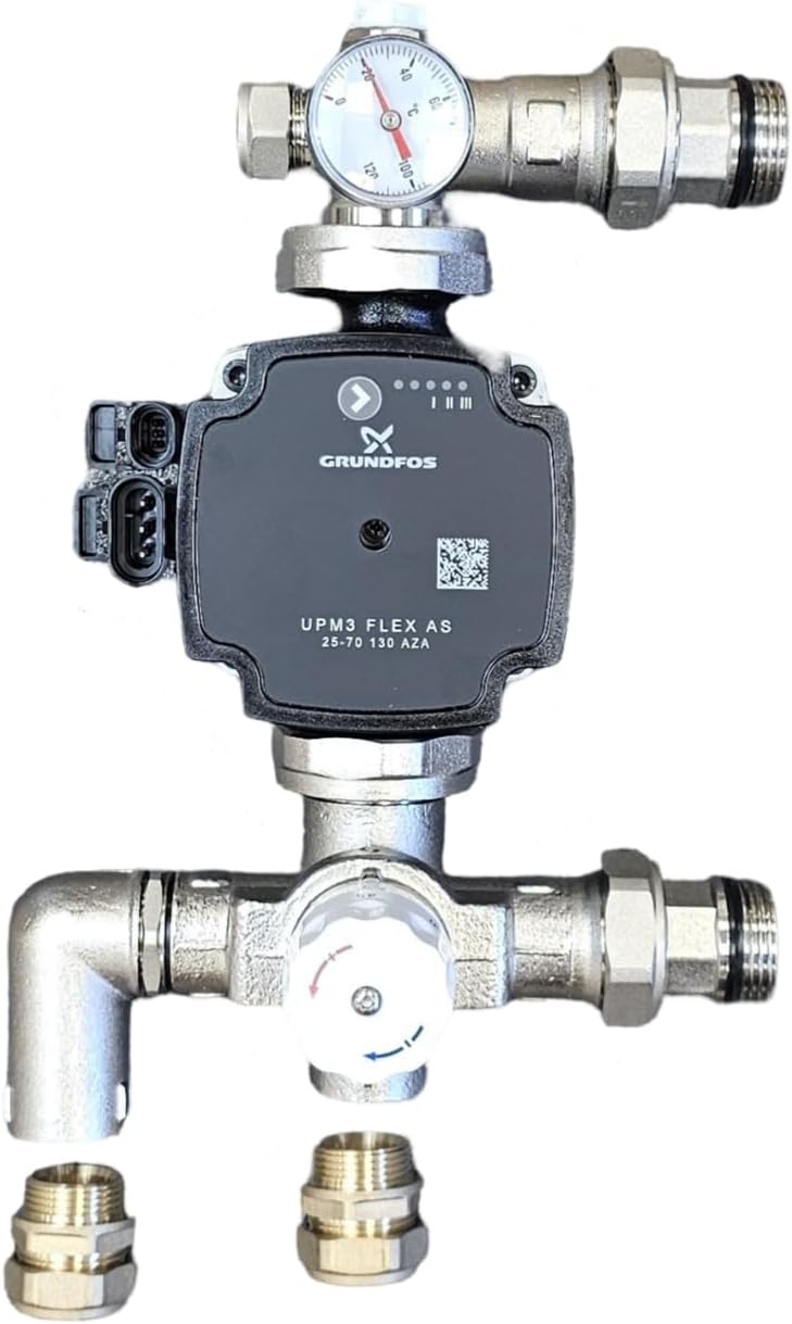 Upm3 Pump 25-70 130 with Blending Valve for Underfloor Heating Manifold