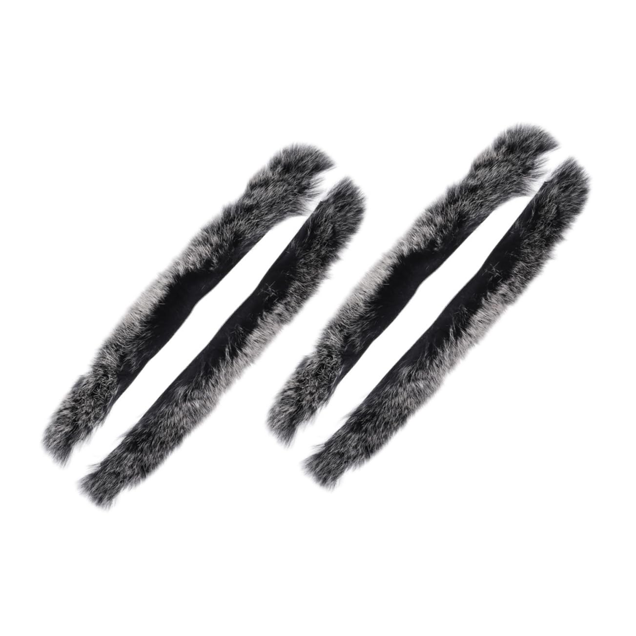 Happyyami Hunting Dampener Bowstring Absorb Fur Stabilizer Kit 4pcs Bowstring Dampening Hair for Archery Noise Reduction