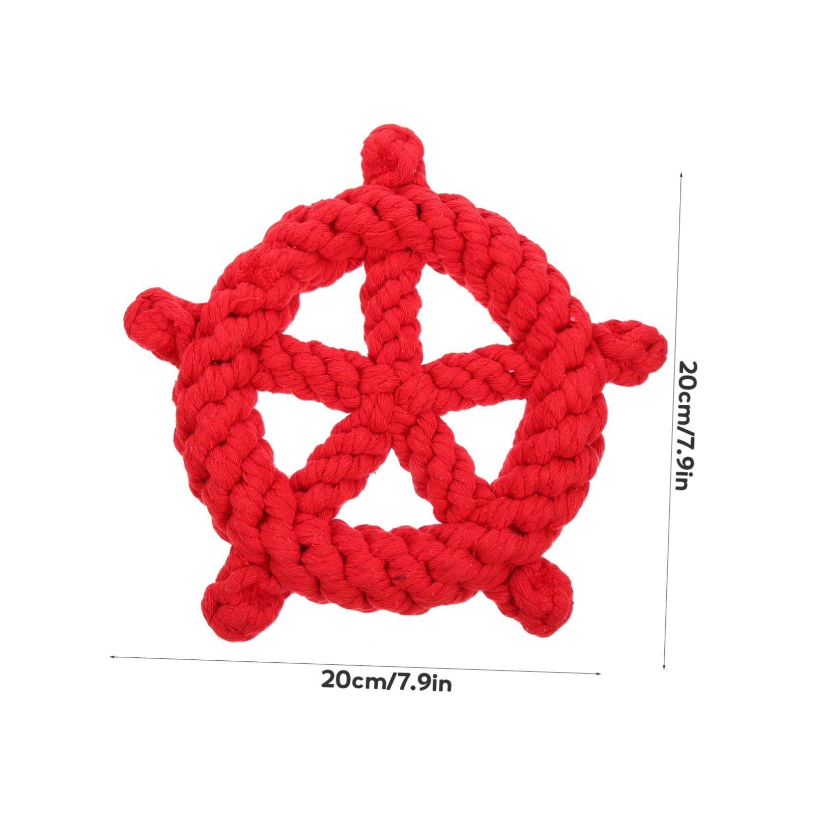 ibasenice 3pcs Puppy Rope Wheel Plush Dog Teething Chew Small Pet Textured Accessories Chewers Pet Puzzles for Dogs Doggy Molars Teething Cleaning Large Puppy Chew Blue