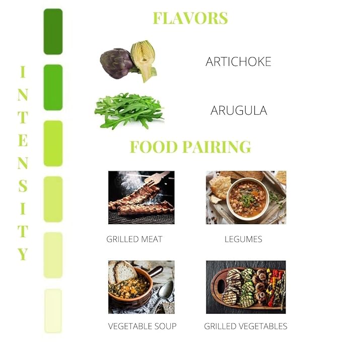 Aceite de Oliva Extra Virgen Orgánico Pruneti Frantoio 2 lb miniatura 7