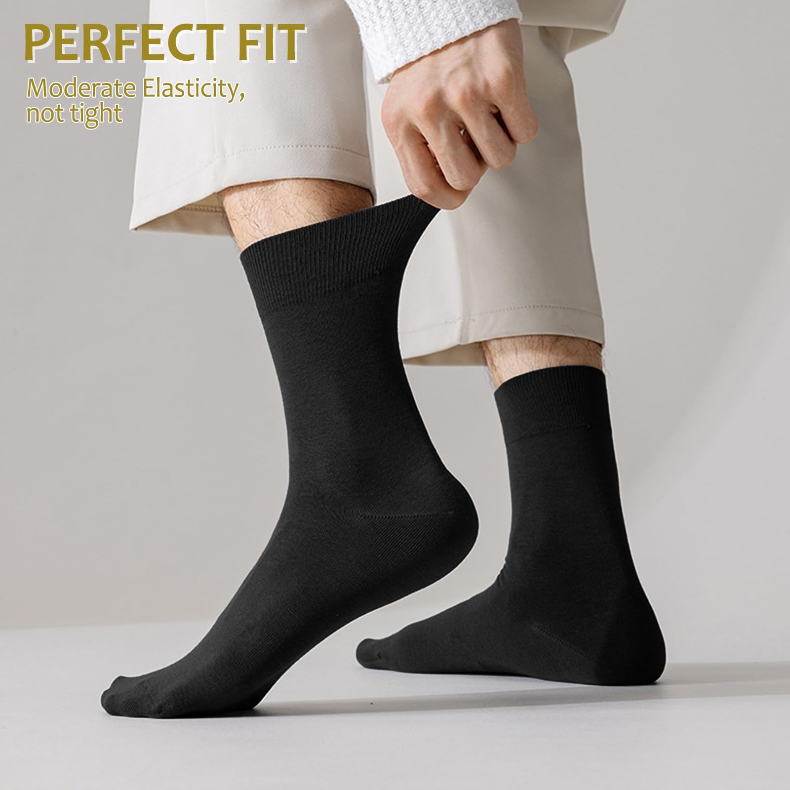 Wamicu Calzini Uomo E Donna, 5 Paia Calzini Donna Cotone, Ottima Qualità Di Cotone Calzini Unisex, Confortevoli E Traspirante Calze Running