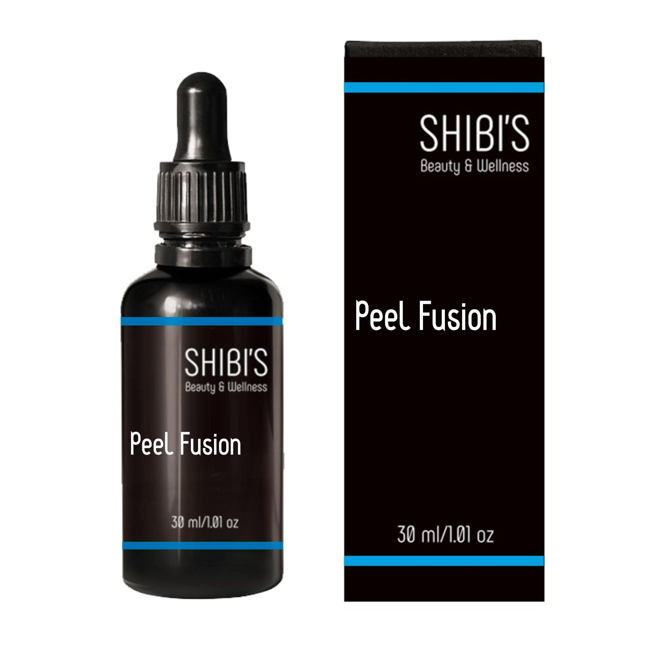 SHIBI'S Peel Fusion 30ml Glycolic Acid 15%, Lactic Acid 20%, Kojic Acid 10%, Citric Acid 5%, Mandelic Acid 15% with Neutralizer 100 ml Chemical Peel, Peeling Kit, Acne Peel