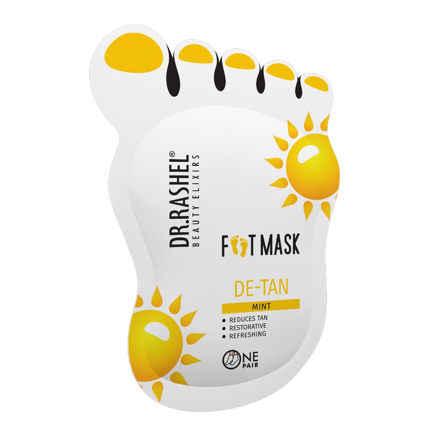 DR.RASHEL De-Tan Peeling & Exfoliating Foot Mask For Baby Soft Feet | Removes Dry Skin & Hard Calluses | Hydrates Dry Feet – 1.00 Count DR.RASHEL De-Tan Peeling & Exfoliating Foot Mask For Baby Soft Feet | Removes Dry Skin & Hard Calluses | Hydrates Dry Feet – 1.00 Count