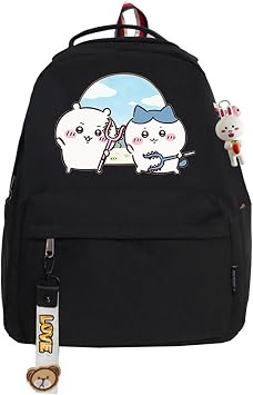 ISaikoy Anime Chiikawa Backpack Hachiware Daypack Bookbag Daypack School Bag 3