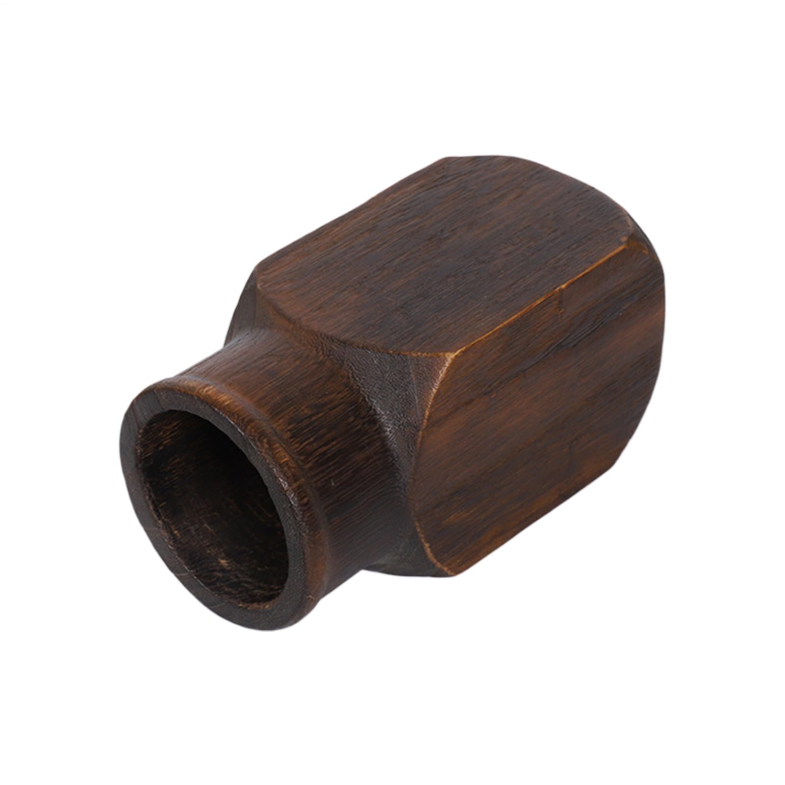 Mppchhn Jarrón de Madera - Decoración Rústica para Escritorio - Florero Rústico de Madera para Entrada, Pasillo, Hogar, Oficina, Salón