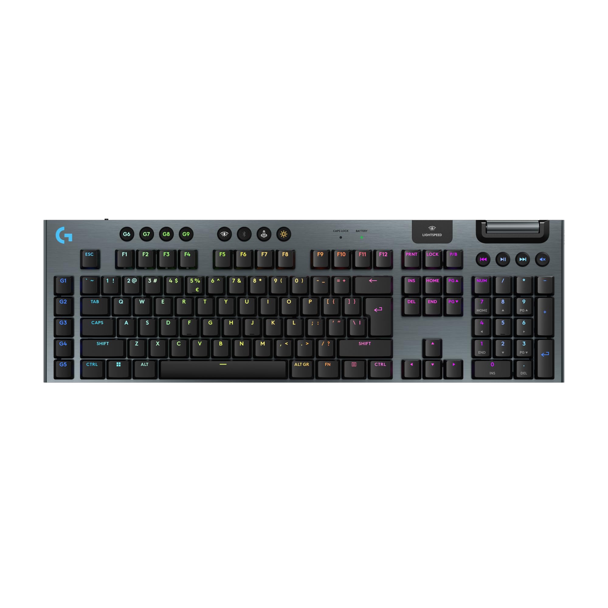 Logitech G G915 X LIGHTSPEED Low-Profile Wireless Gaming Keyboard