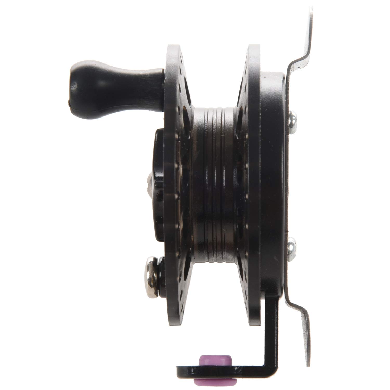 ROBMNE Plastic Ice Fishing Reels Fly Fishing Tackle Round Wheel Fishing Accessories - Image 3
