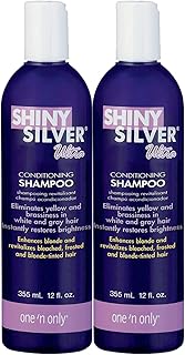 Shiny Silver Shampoo Ultra Conditioning 12 Ounce (354ml) (2 Pack)
