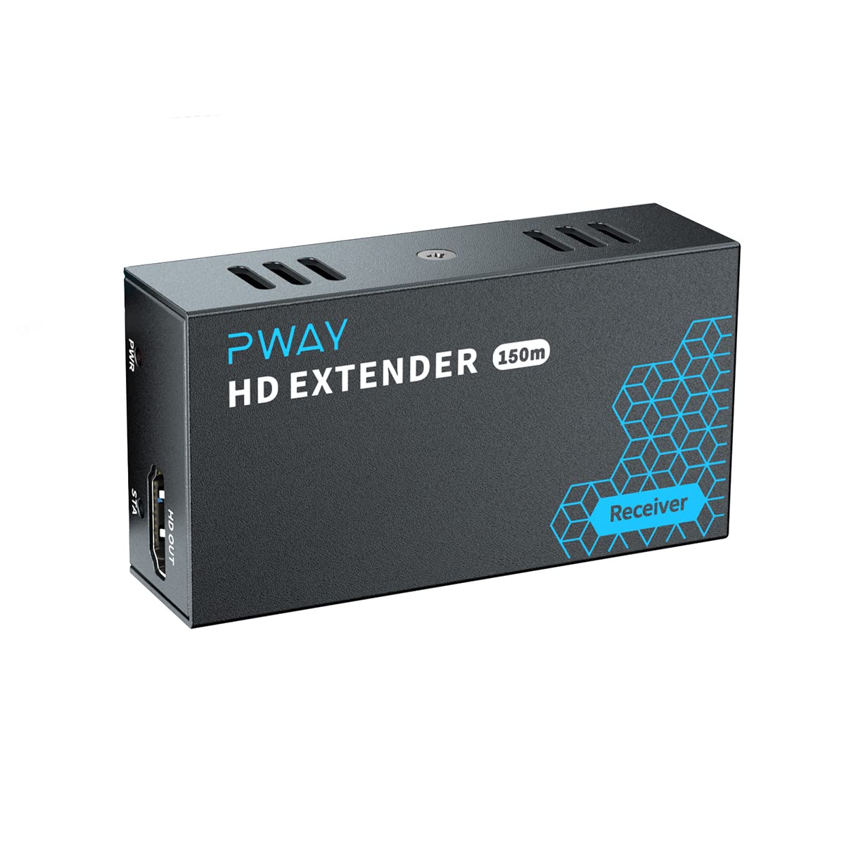 Rallonge HDMI 152,4 m RX uniquement, un à plusieurs commutateurs Gigabit sans retard sur Cat5e/6