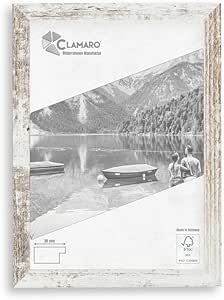 CLAMARO 'Collage' fotolijst 90 x 128 cm, handgemaakt, mat