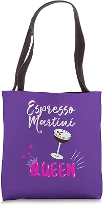Espresso Martini Queen, Espresso Martini Tote Bag