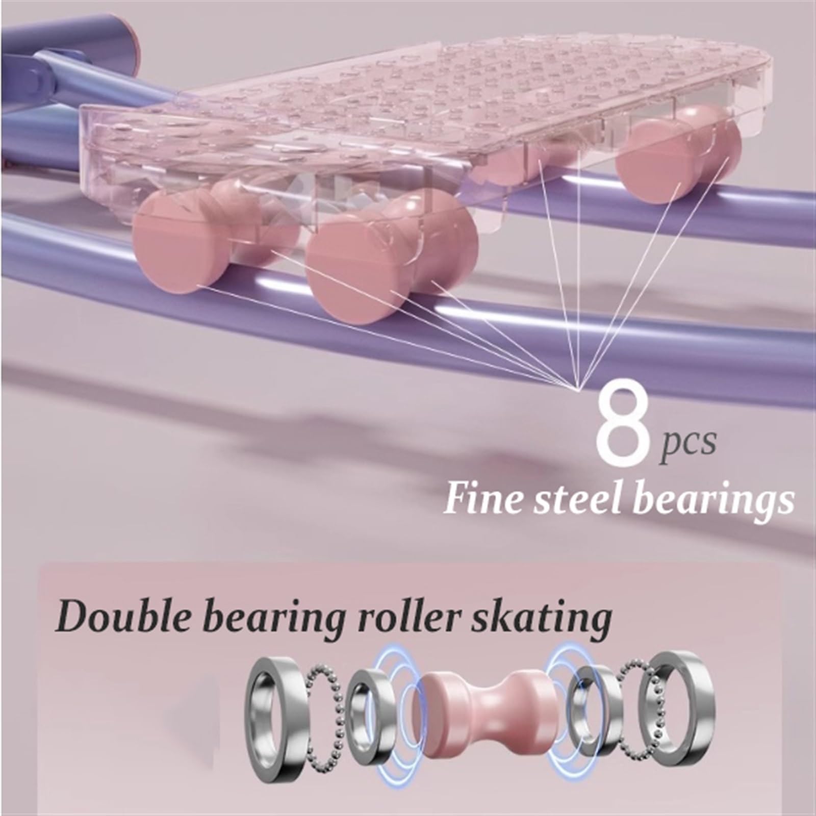 Ski Machine Dispositivo di Allenamento for Il Rafforzamento dei Muscoli del Pavimento Pelvico Femminile 2 in 1, Simulatore di Sci, Altezza del Bracciolo Regolabile(with armrests)
