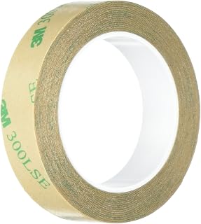 3M 9495LE Double Coated Tape, 0.5" width x 5yd length (1 roll)