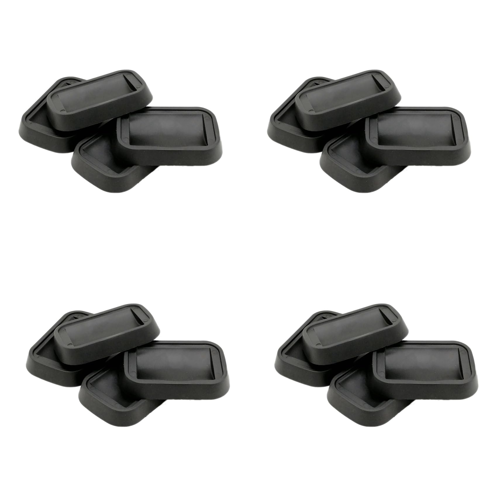 Hndhbfgrt 16PCS Bed Stopper & Furniture Stopper Caster Cups Fits to All Wheels of Furniture,Sofas,Beds,Chairs Prevents Scratches