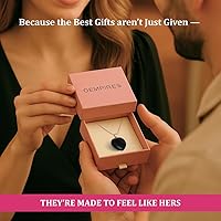 Vista 7 de Gempires Love - Collar con colgante de cristal de corazón para mujer, chapado en plata, cadena ajustable de 18 + 2 pulgadas