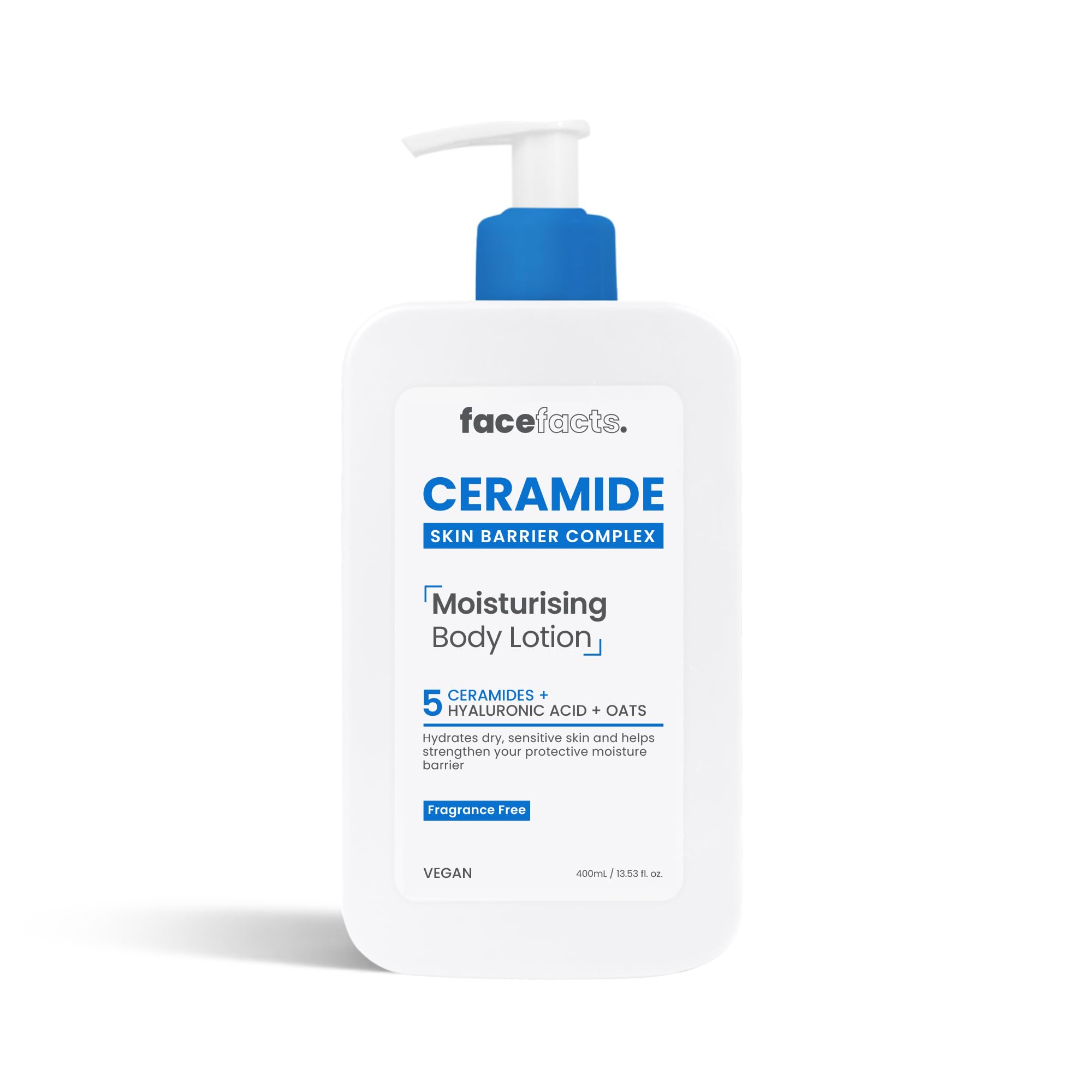Face Facts Ceramide Skin Barrier Complex idratante Body Lotion 400 ml