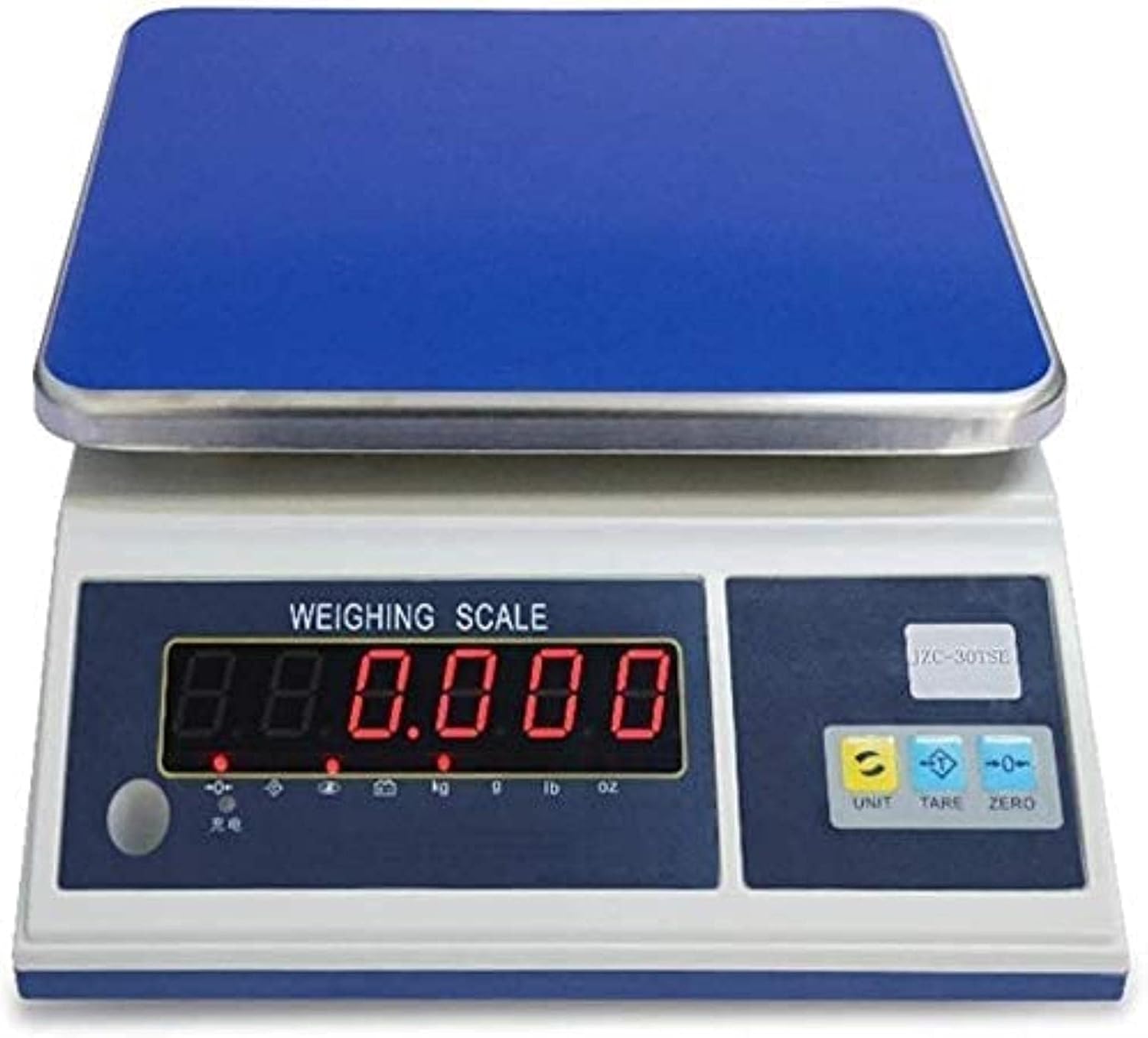 Electronic Scales 1g/30kg Electronic Kitchen Digital Scales Household Precision Weighing Scale with LCD Display Industrial Scale Scales (Color : B, Size : 30kg/1g)