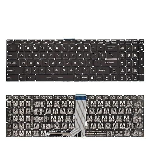 MSI GT72 GS63 GE72 GL62M CX72 PX60 GE62 GP62 GV62 CR72 GL65 PE70 PE60p US/RUobNCgtm[gp\RL[{[h(US White No Backlit)