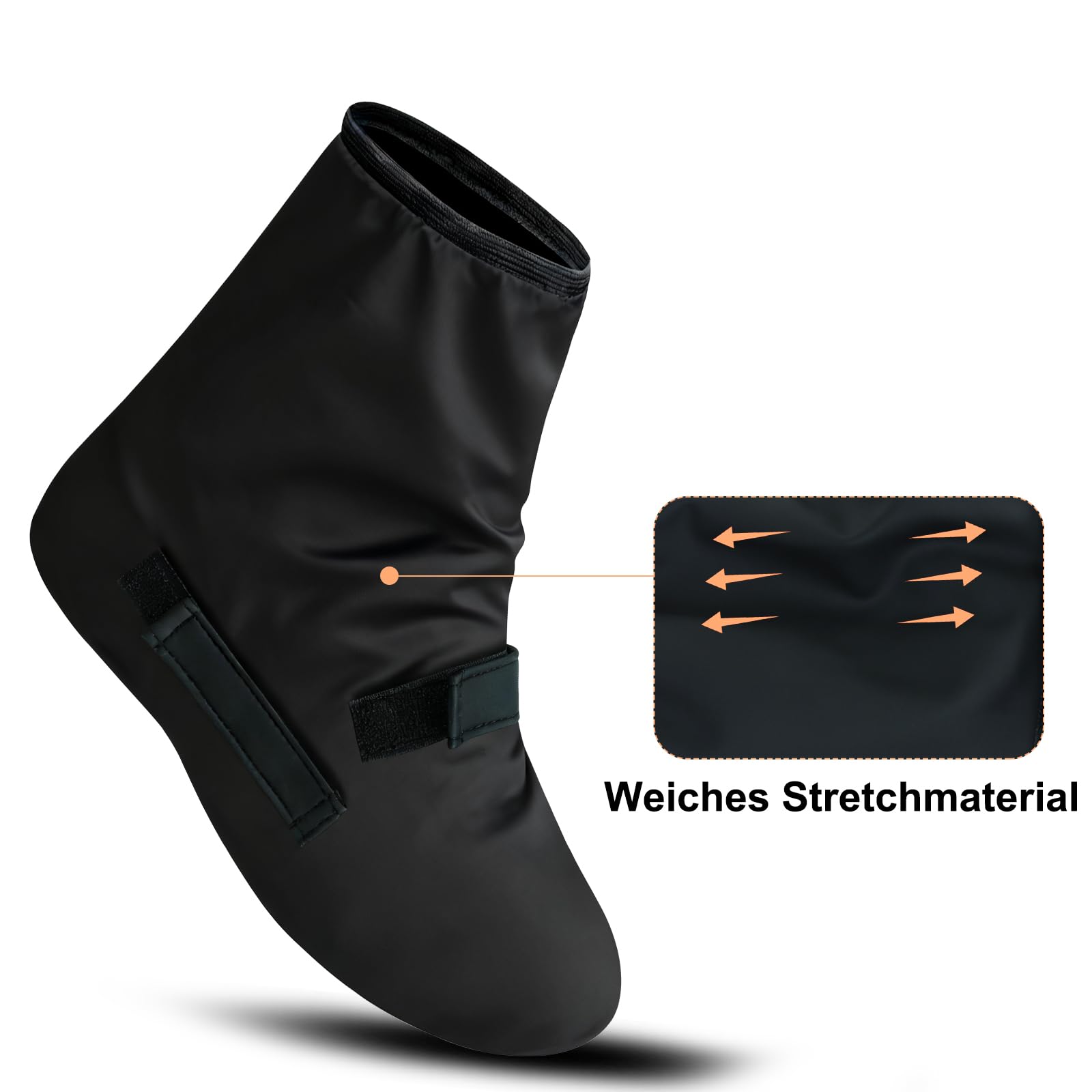 Cycling ochraniacze na buty rowerowe dla mężczyzn i kobiet, zimowe ochraniacze na buty, wiatroszczelne, ochrona przed zimnem, z odblaskami, ochrona przed deszczem, ochraniacze dla rowerzystów
