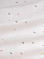 Luna Fairies Jacquard 160GSM, 110 cm de largura, tecido macio para bebês por jarda (rosa)