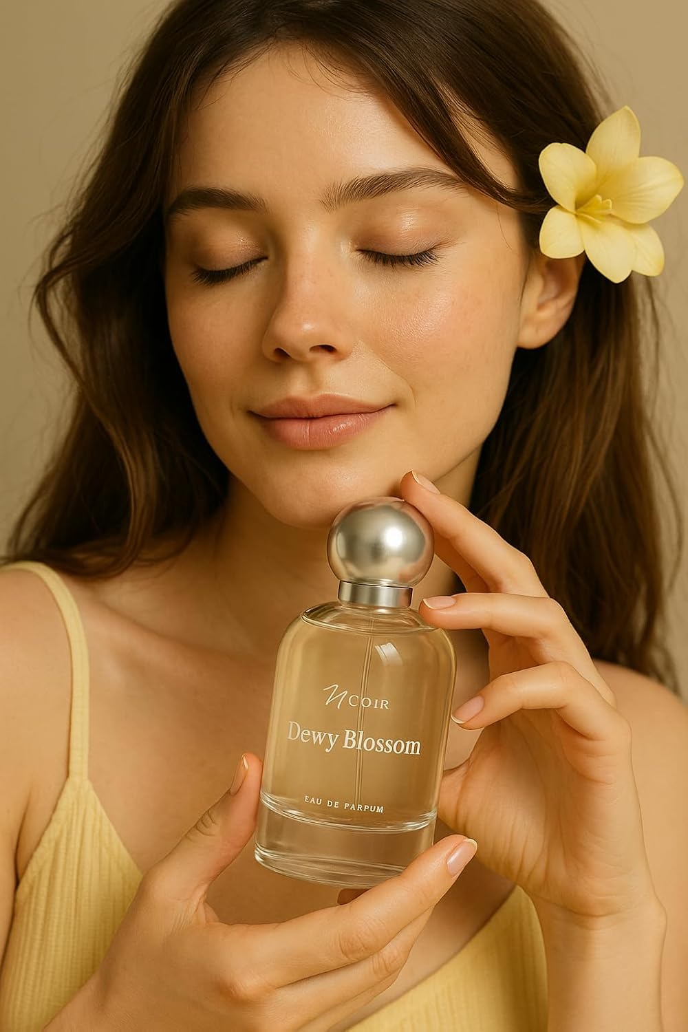 NOIR Dewy Blossom Eau de Parfum for Women – Fresh, Fruity and Floral Fragrance of Pear, Freesia & Rose with a soft Amber base | Long Lasting Luxury Scent – 100ml / 3.4 Fl Oz - Image 7