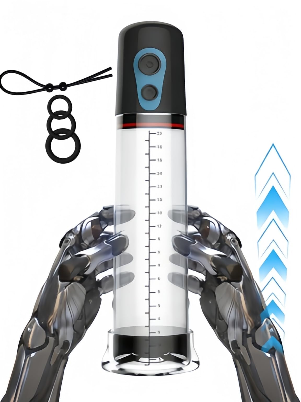 Men's Growth Pump Vacuum Pump penisen Largement Tool Male with Strong Suction Male Enlarg…