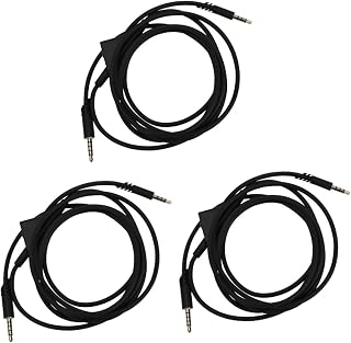 Obuyke 3 Peças Cabo De Conversão De Fone De Ouvido Para Jogos Fone De Ouvido Para Telefone Celular Acessórios De Computador Fone De Ouvido Para Fones De Ouvido De Celular Fone De Ouvido