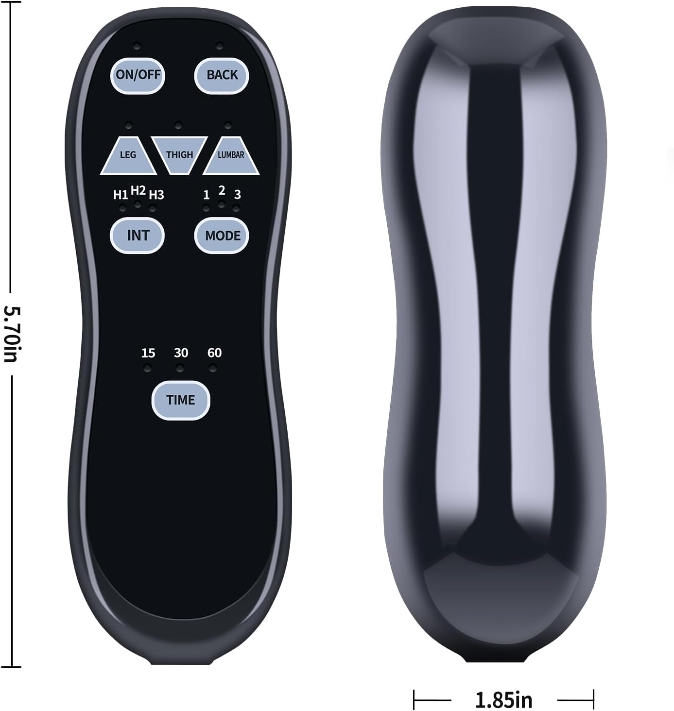 New 6 PIN Recliner Chair Remote Control Replacement for Flamaker LR84LP, Furmax MY25-SL Rocker Chair Controller